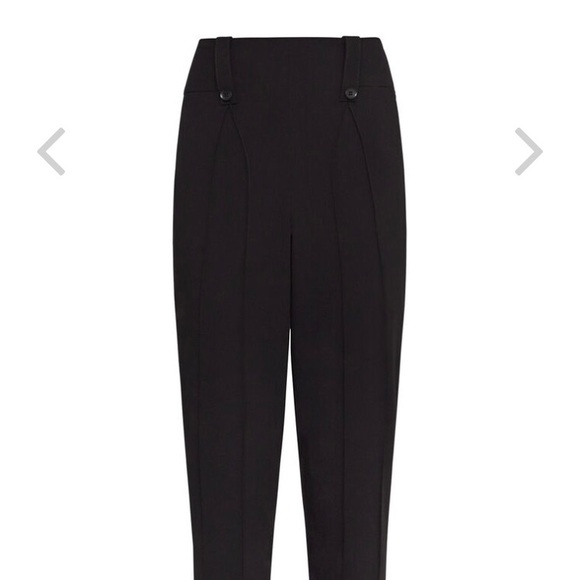 BCBGMaxAzria Pintuck Cropped Pant - Picture 1 of 7